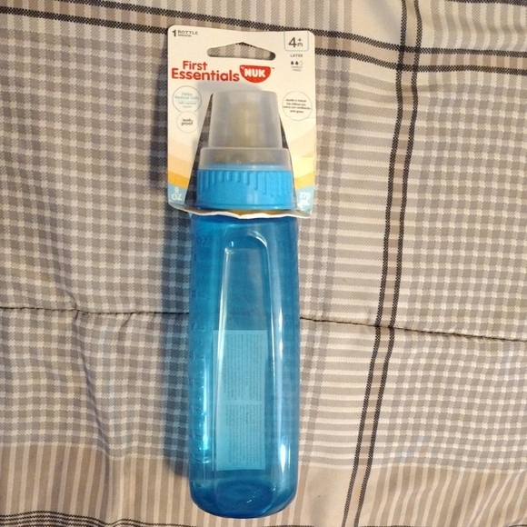 Nuk Other - NUK First Essentials Blue Baby Bottle - 9 oz